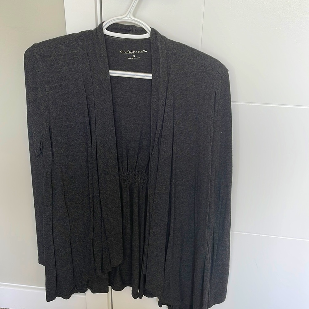 Small Dark Grey Cardigan